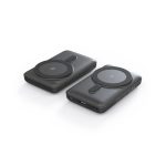 MAG-PD LIGHT Black - 10,000 mAh PD Power Bank with Wireless Charging and Light-Up Logo