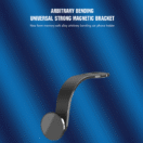 BENDI - 360° Free Rotation Magnetic Phone Holder in Soft Aluminium Alloy - Image 5
