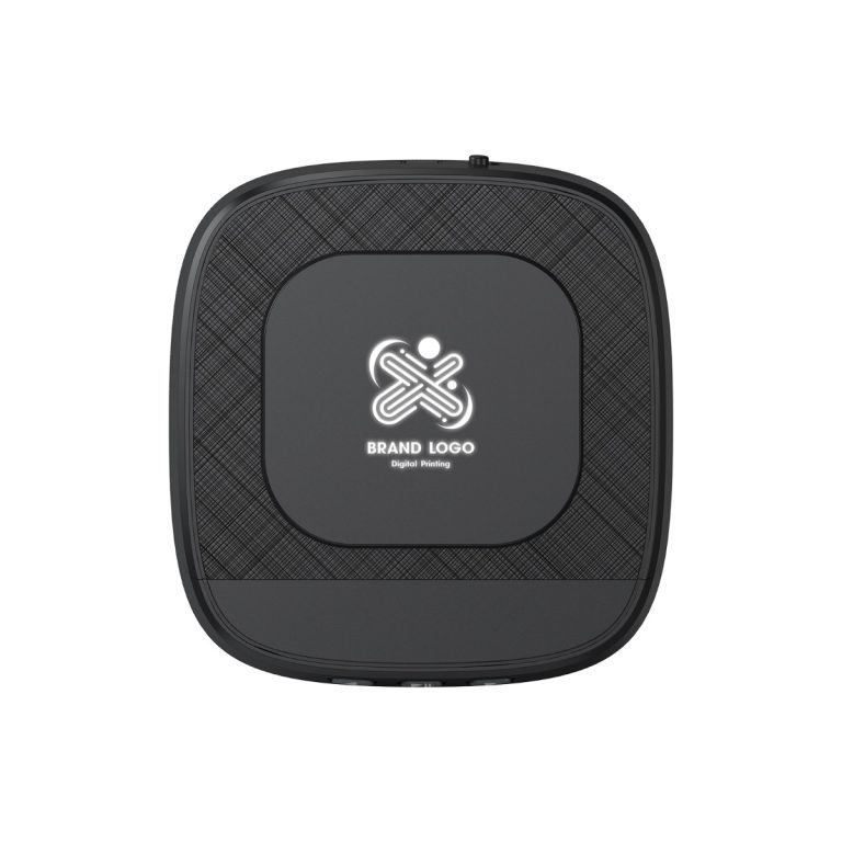 BOOM SOUND - Powerful 5W Speaker with 15W Wireless Charger and Light-Up Logo - Image 6