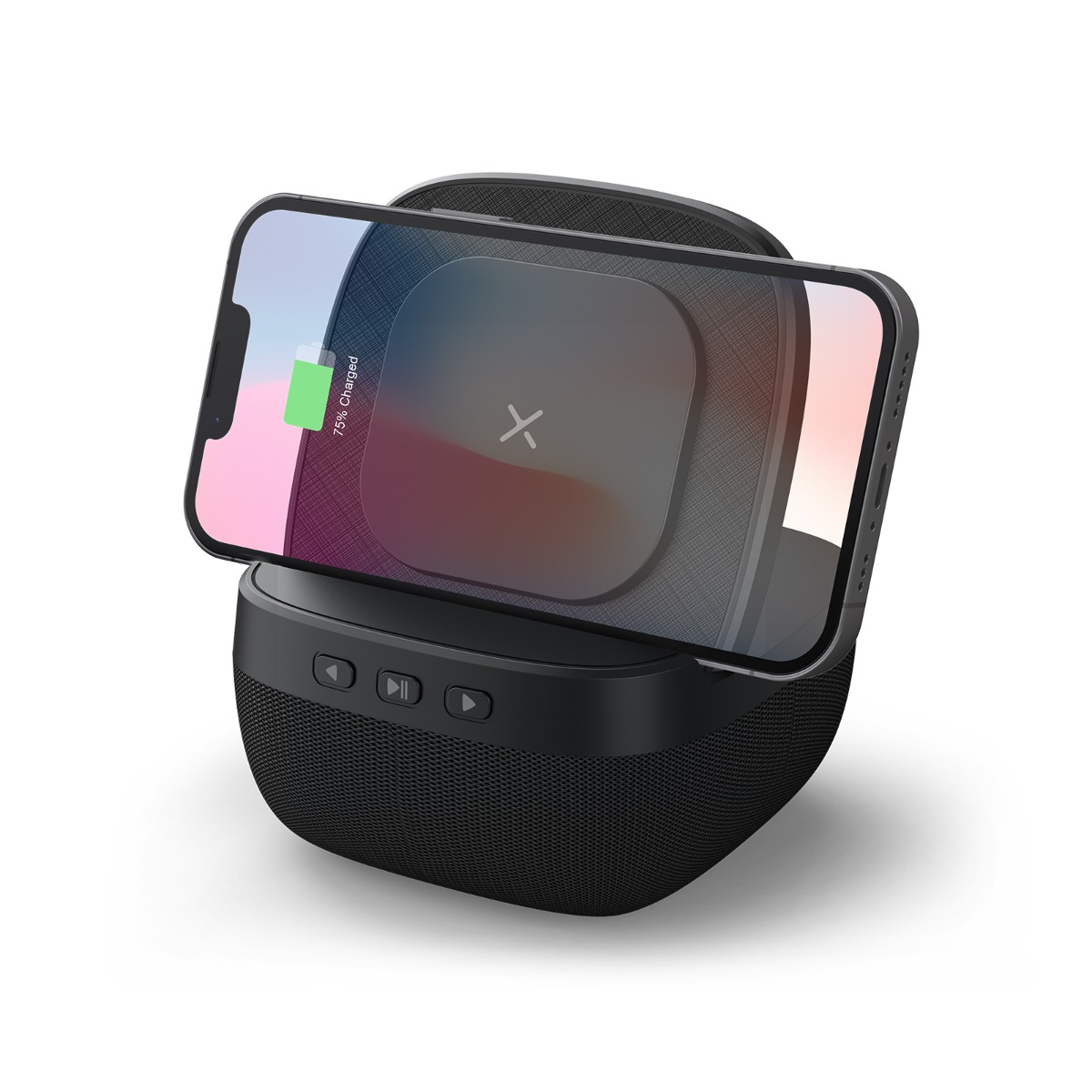 m39_4_ BOOM SOUND - Powerful 5W Speaker with 15W Wireless Charger and Light-Up Logo - Image 1