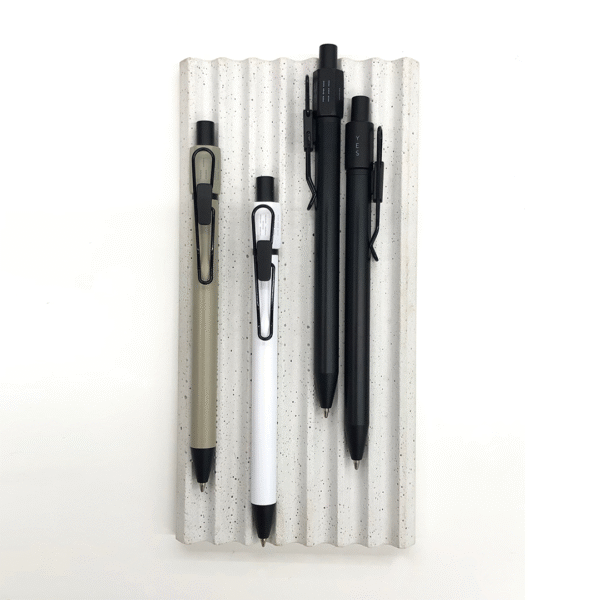 HEXASPINNER PEN – Push Action Ballpoint Pen with Hexagonal Fidget Spinner, Matte Lacquered Aluminum Barrel - Image 3